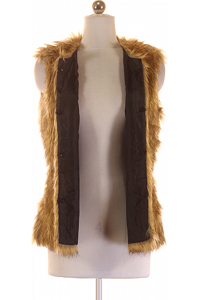 Canda Dámská Vesta Hnědá Vel. 36