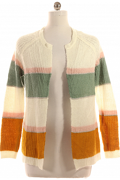 Dámský Cardigan Barevný Vel. 38