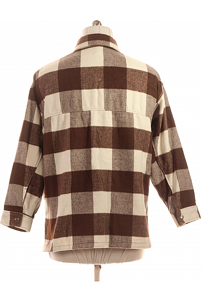 Dámský Kabát Hnědý Second hand Vel. L