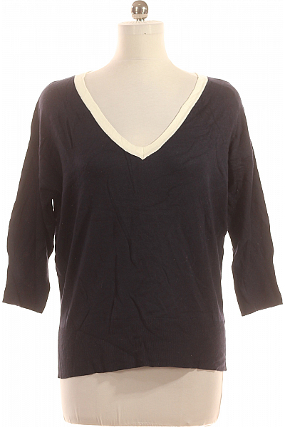 Dámský Pulovr Modrý Alba Moda Vel. 40