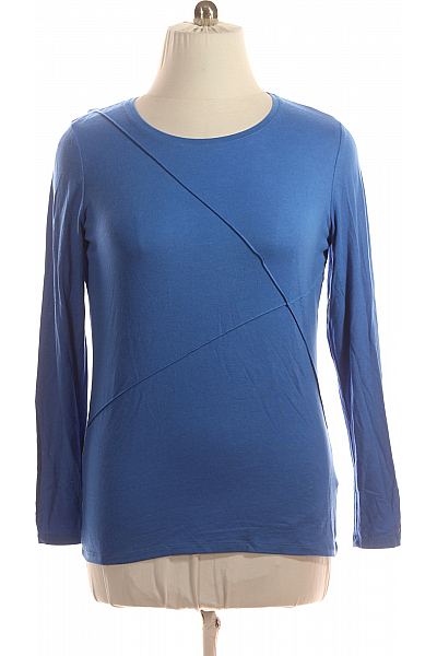 Dámské Tričko Modré Vel. 44