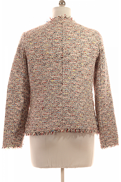 Krátký Dámský Kabát Barevný Canda Vel. 40