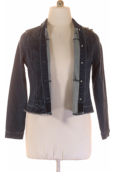 COMMA Dámská Přechodné Bundy Modrá