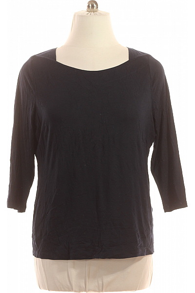 Jednoduché Dámské Tričko Modré BONITA Vel. XL