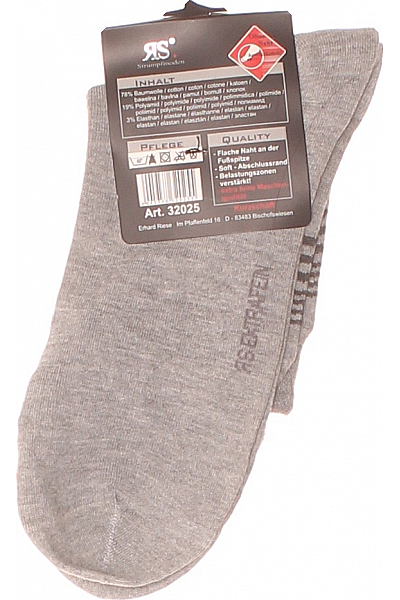 Ponožky Šedé Second Hand Vel. 43/46