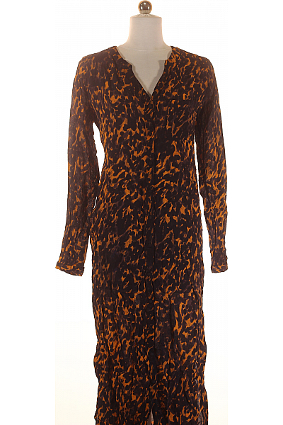 VERO MODA Košilové  Šaty Černé Vel. M