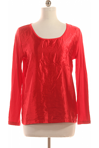 Gina Benotti  Halenka Jednobarevná Červená Vel. M