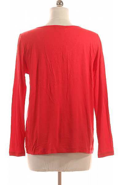 Gina Benotti  Halenka Jednobarevná Červená Vel. M