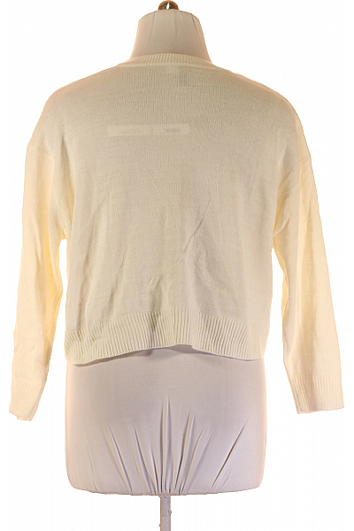 Dámský Svetr Béžový Second hand Vel.  XL