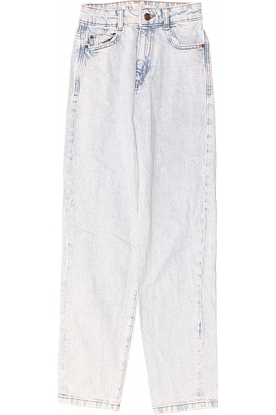 Dámské Džíny Modré ZARA Vel. 32