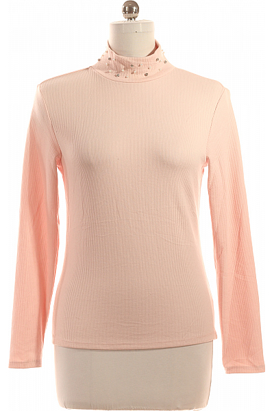 Dámské Tričko Růžový Takko Vel. M