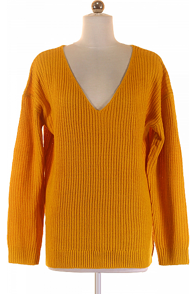 Dámský Pulovr Žlutý Second Hand Vel. S