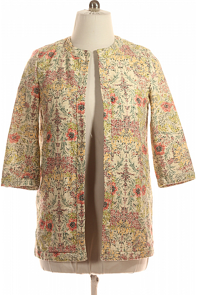 ZARA Dámský Kabát Barevný Vel. L