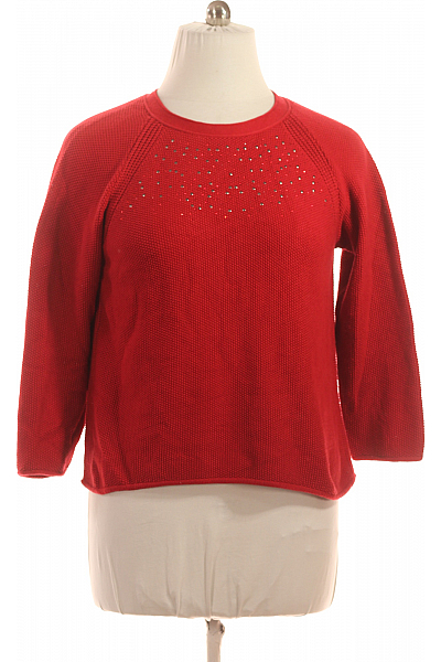 BETTY BARCLAY Dámský Svetr Červený Vel. 44