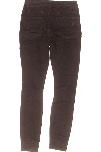 Dámské Džíny Černé DENIM CO. Second hand Vel. 36