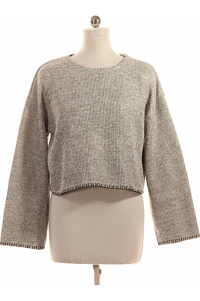 ZARA Dámský Pulovr Šedý Vel. L