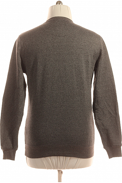 House Pánská Mikina Bez Zapínání Šedá Vel. L