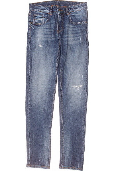 Roztrhané Pánské Džíny Modré