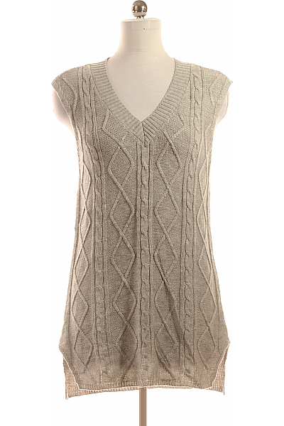 Dámský Svetr Šedý Vel. 40