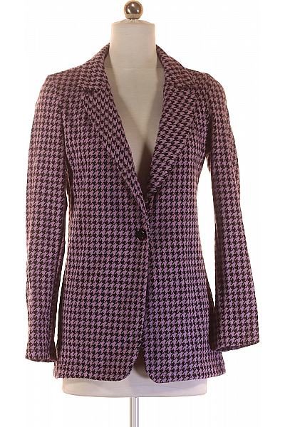 Dámské Blejzr Fialový ARMONIKA Second Hand Vel. S