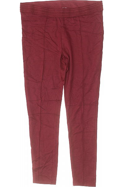 Dámské Chino Kalhoty Vínová Second Hand