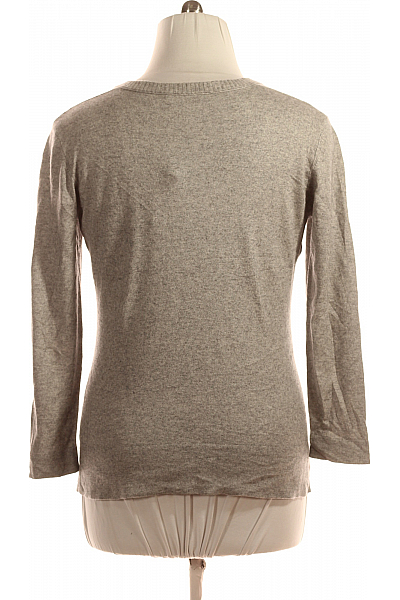 Dámský Svetr Hedvábný Šedý Vel. 44