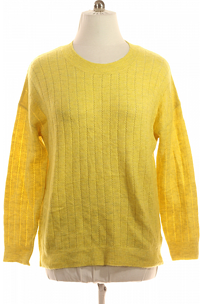 Dámský Pulovr Žlutý Vel. L