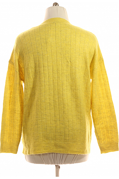 Dámský Pulovr Žlutý Vel. L