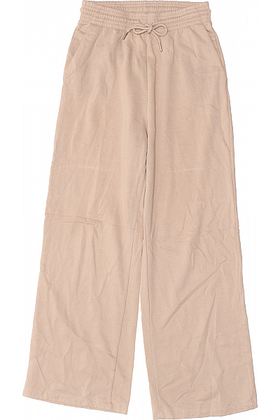 Dámské Tepláky Béžové Vel. S