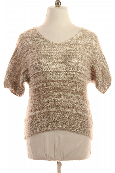 Dámský Pulovr Béžový Second Hand