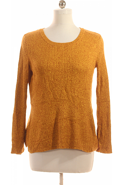 Dámské Tričko Žluté Second Hand Vel. M