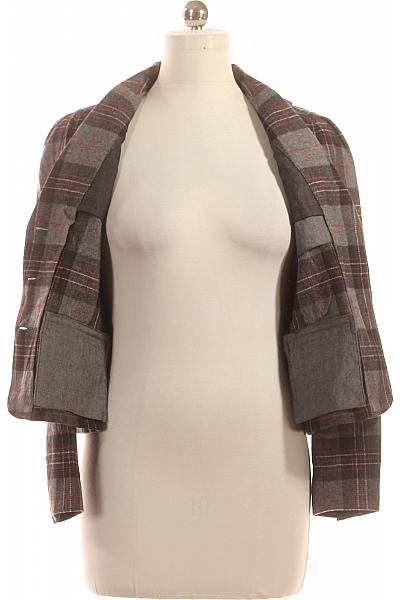 Dámské Sako Lněný Barevný ARMANI Vel. 46