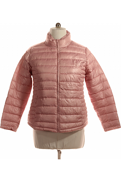 Dámská Bunda Růžová Vel. XL