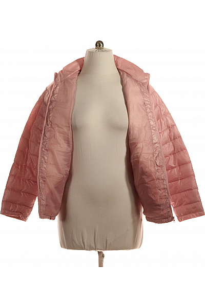 Dámská Bunda Růžová Vel. XL