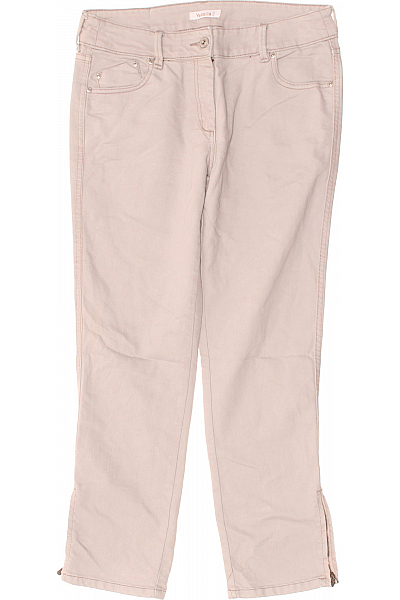 Dámské Kalhoty Rovné Šedé Canda Vel. 42