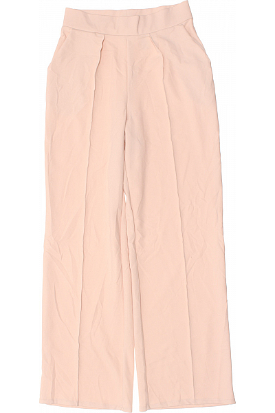 Dámské Kalhoty Béžové Second Hand Vel. S