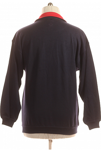 Pánská Mikina Modrá Second hand Vel. M