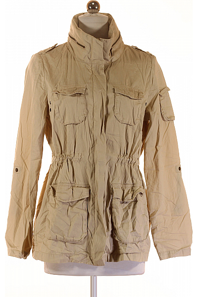 Dámská Bunda Béžová Vel. 36