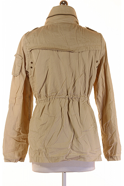 Dámská Bunda Béžová Vel. 36