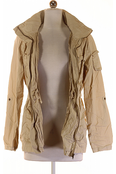 Dámská Bunda Béžová Vel. 36
