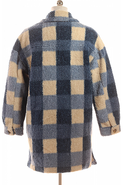 Dámský Kabát Modrý Gina Second hand Vel. M