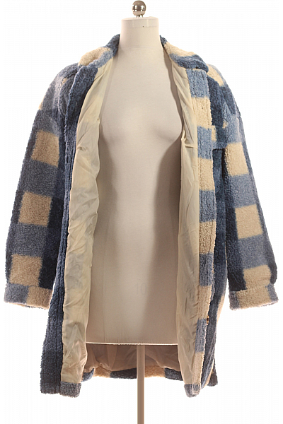 Dámský Kabát Modrý Gina Second hand Vel. M