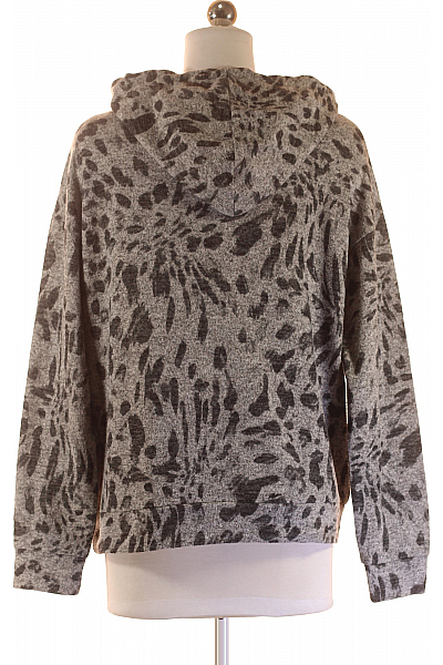 Dámská Mikina Bez Zapínání Šedá Vel. 36