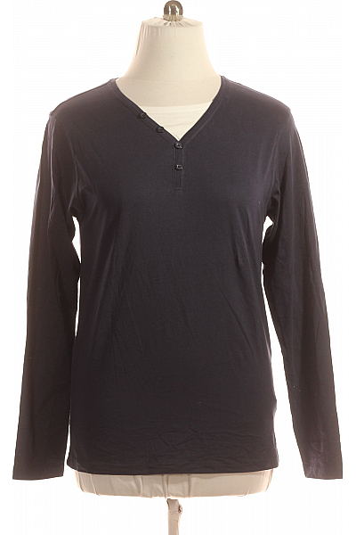 Pánské Tričko Modré Vel. L