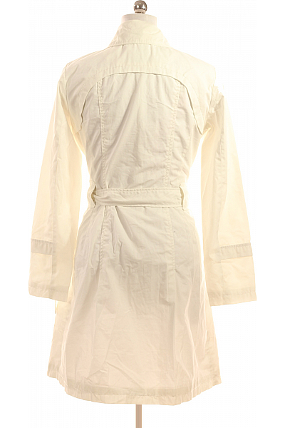 VERO MODA Dámský Kabát Bílý Vel. L