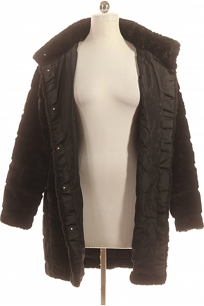 Dámský Kožich Černý Reserved Vel. 42