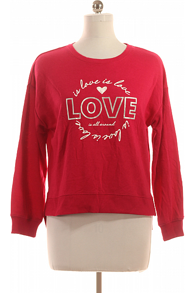 Dámská Mikina Růžová Vel.  38