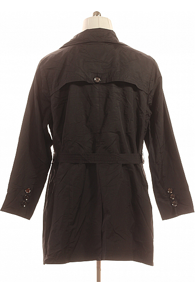 Dámský Kabát Černý Canda Vel. 52