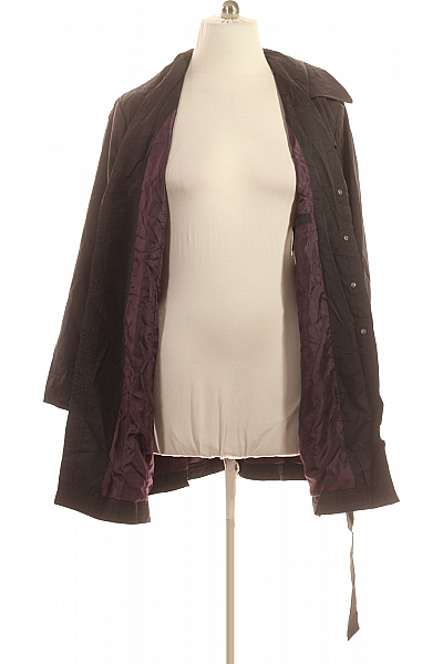 Dámský Kabát Černý Canda Vel. 52