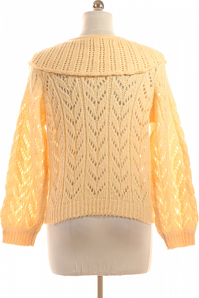 Dámský Pulovr Oranžový PIECES Vel. M
